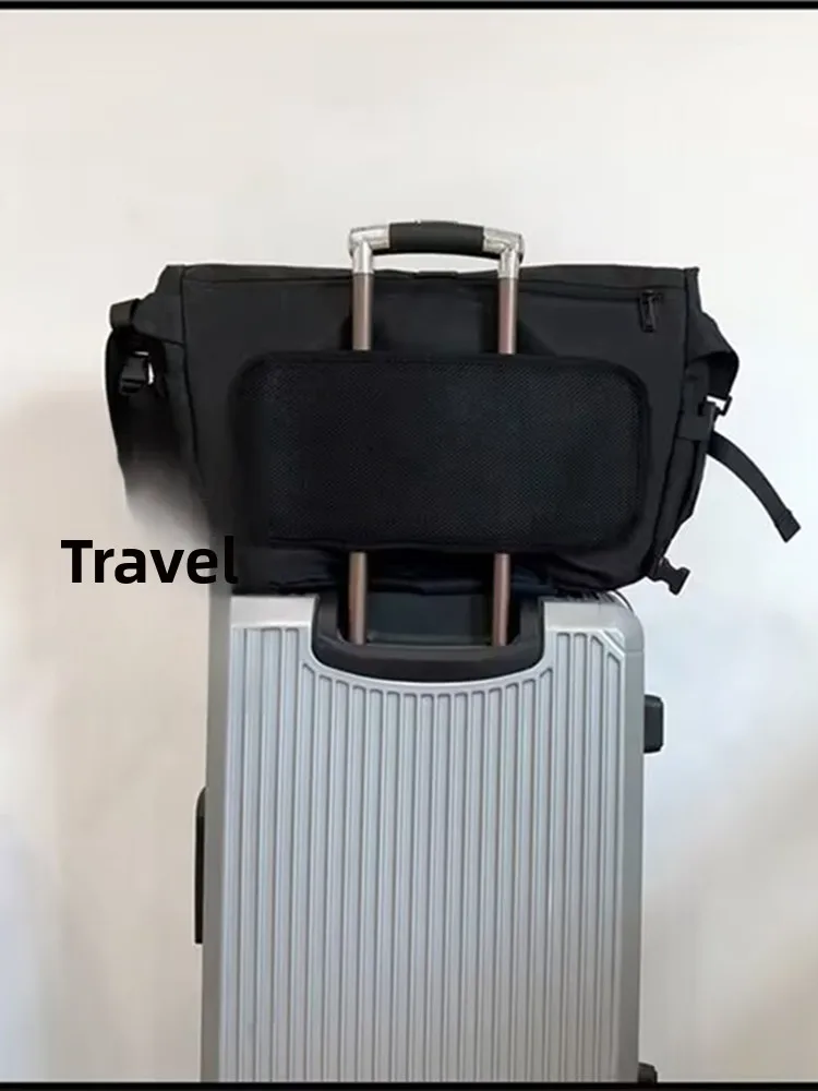 

Street Sle Commuter Men's Crossbody Bag Waterproof Large Capaci Cuter Bag Travel Single oulder Mailman Bag