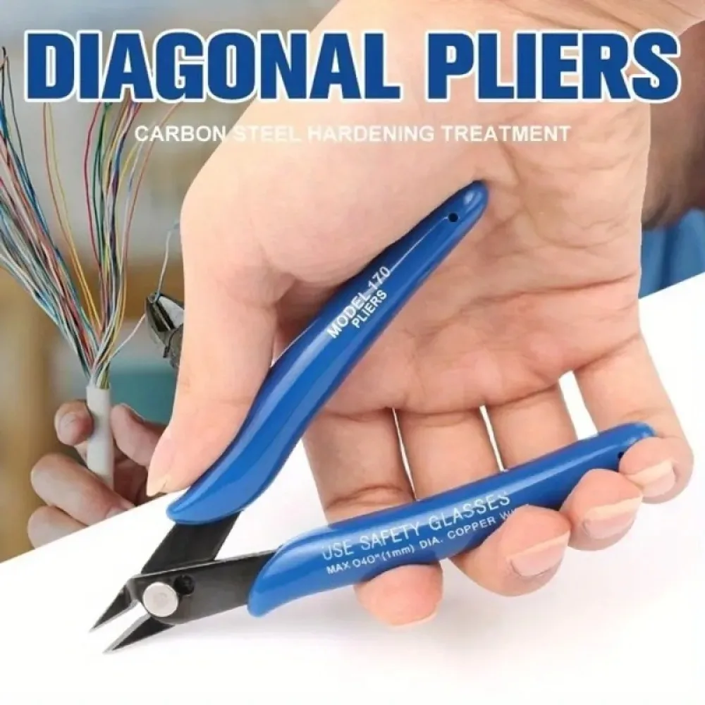 

Clamp DIY Electronic Diagonal Pliers Side Cutting Nippers Wire Cutter 3D Printer Parts Models Hand Tools
