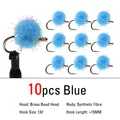 10 piezas Azul