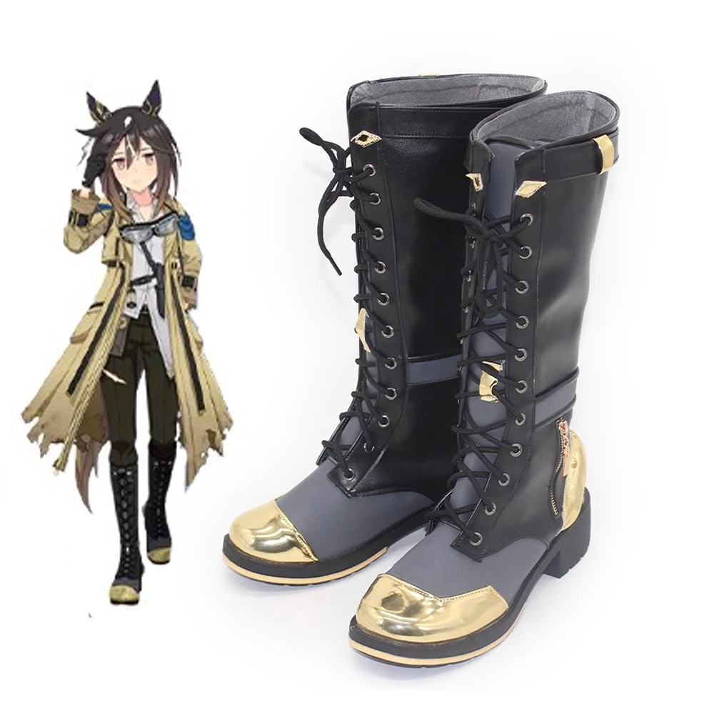 Game Stay Gold Umamusume Pretty Derby Cosplay Shoes Boots Anime Party Halloween Party Costume Props Accessories Women and Men
