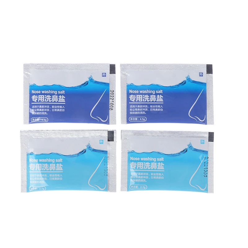 Nasal Wash Salt Rinse Mix Allergic Rhinitis Relief Nose Cavity Protector Irrigation Adults Children Nose Cleaner