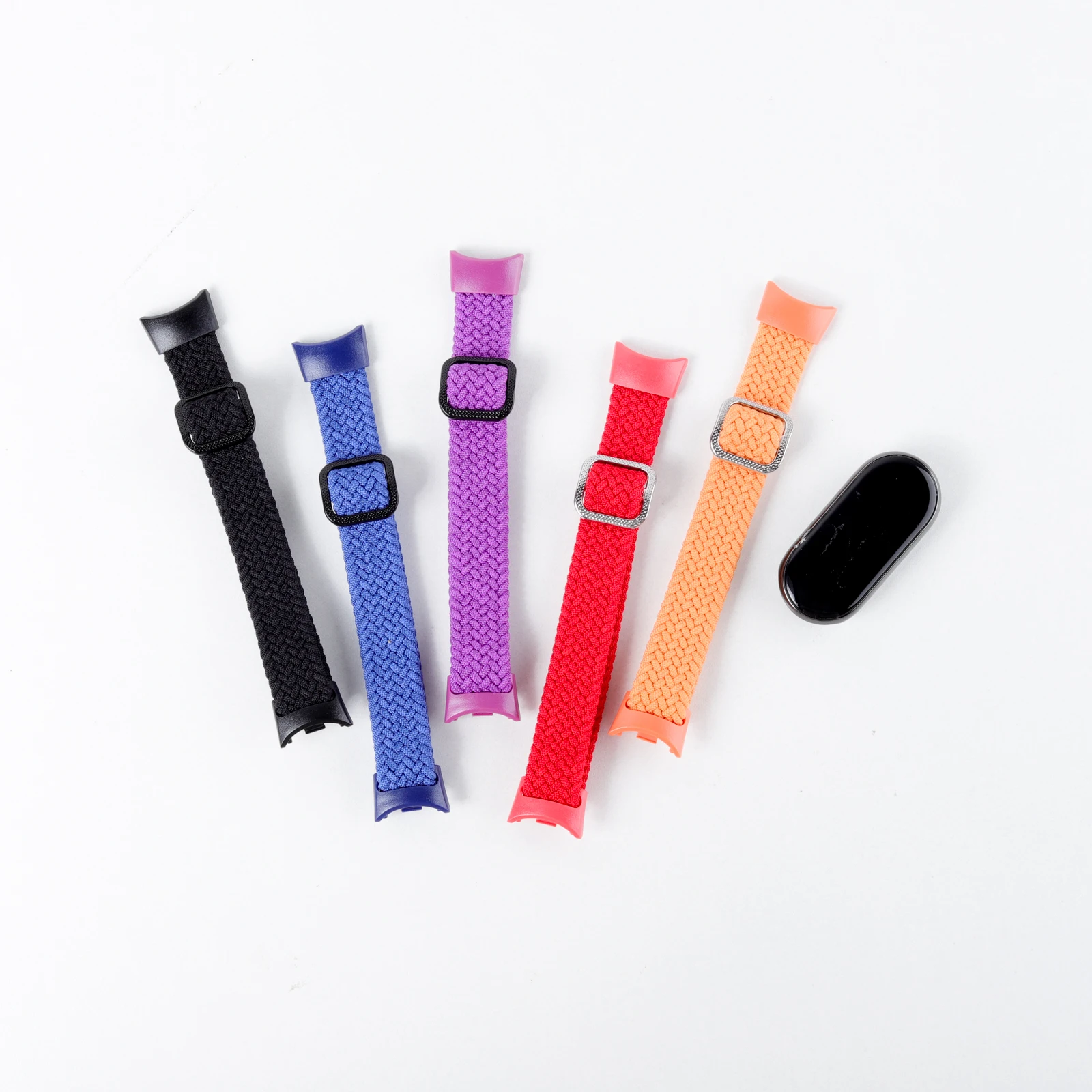 Braided Straps for Mi Band 11/10/9 Bracelet Elastic Adjustable Nylon Miband 4 5 Correas Wristband for Xiaomi Mi Band 4 3 5 6 7 8