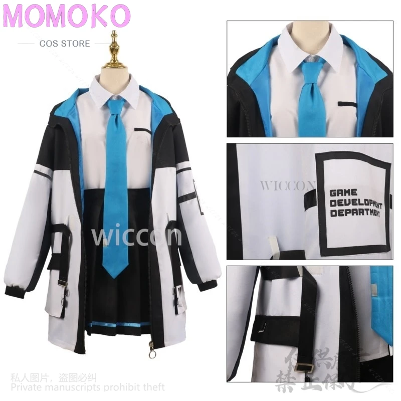 Anime Game Blue Archive Cosplay Costume, Tendou Arisu, Manteau personnalisé, Uniforme du lycée JK, Robe de marin trempée pour fille, Halloween