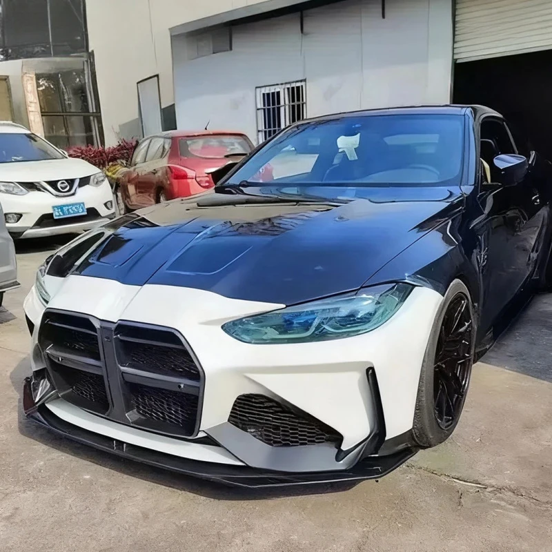 Semi Carbon Fiber Front Lip Fit For M3 G80 M4 G82