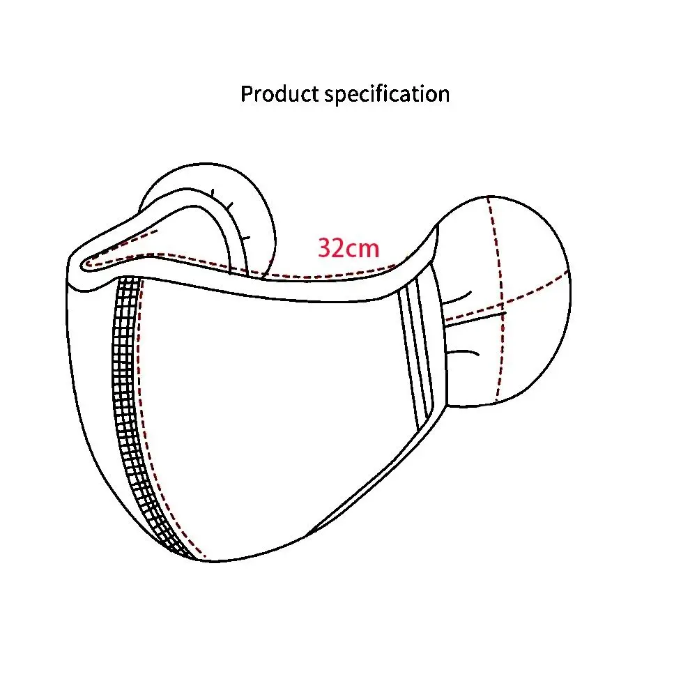 Inverno de pelúcia térmica earmuffs máscara quente à prova vento ciclismo earflap máscara envoltória à prova de poeira velo máscara de inverno