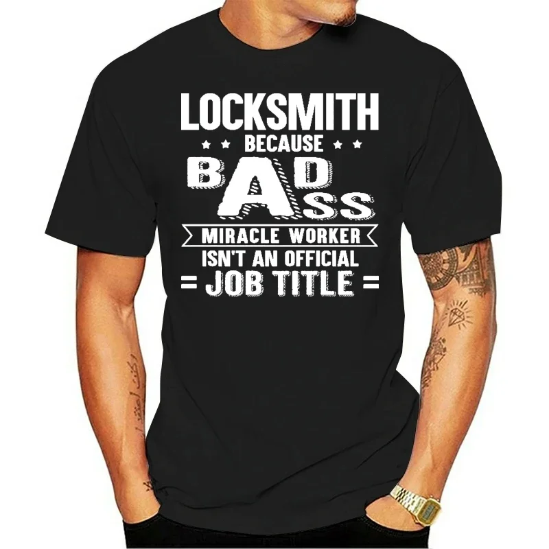 Men T Shirt Funny Locksmith Gift Miracle Worker Women T-Shirt