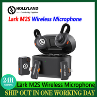 Hollyland Lark M2S Wireless Microphone For iPhone Camera Android PC Noise Cancellation Microphons