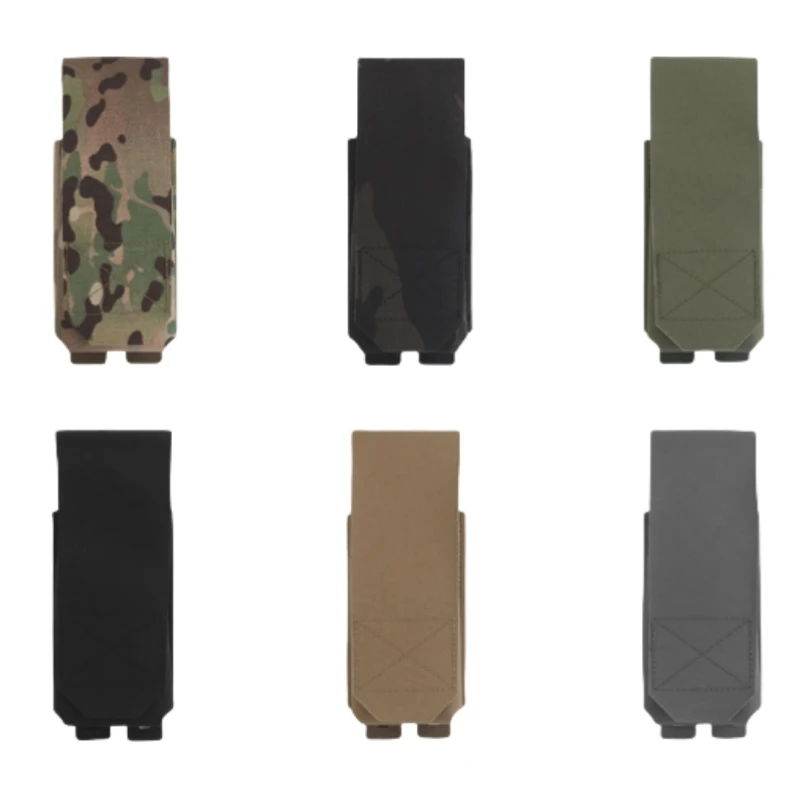 Podwójna ładownica na magazynki 5.56 z klapką - akcesorium kompatybilne z MOLLE, wiele opcji kombinacji do kamizelek myśliwskich