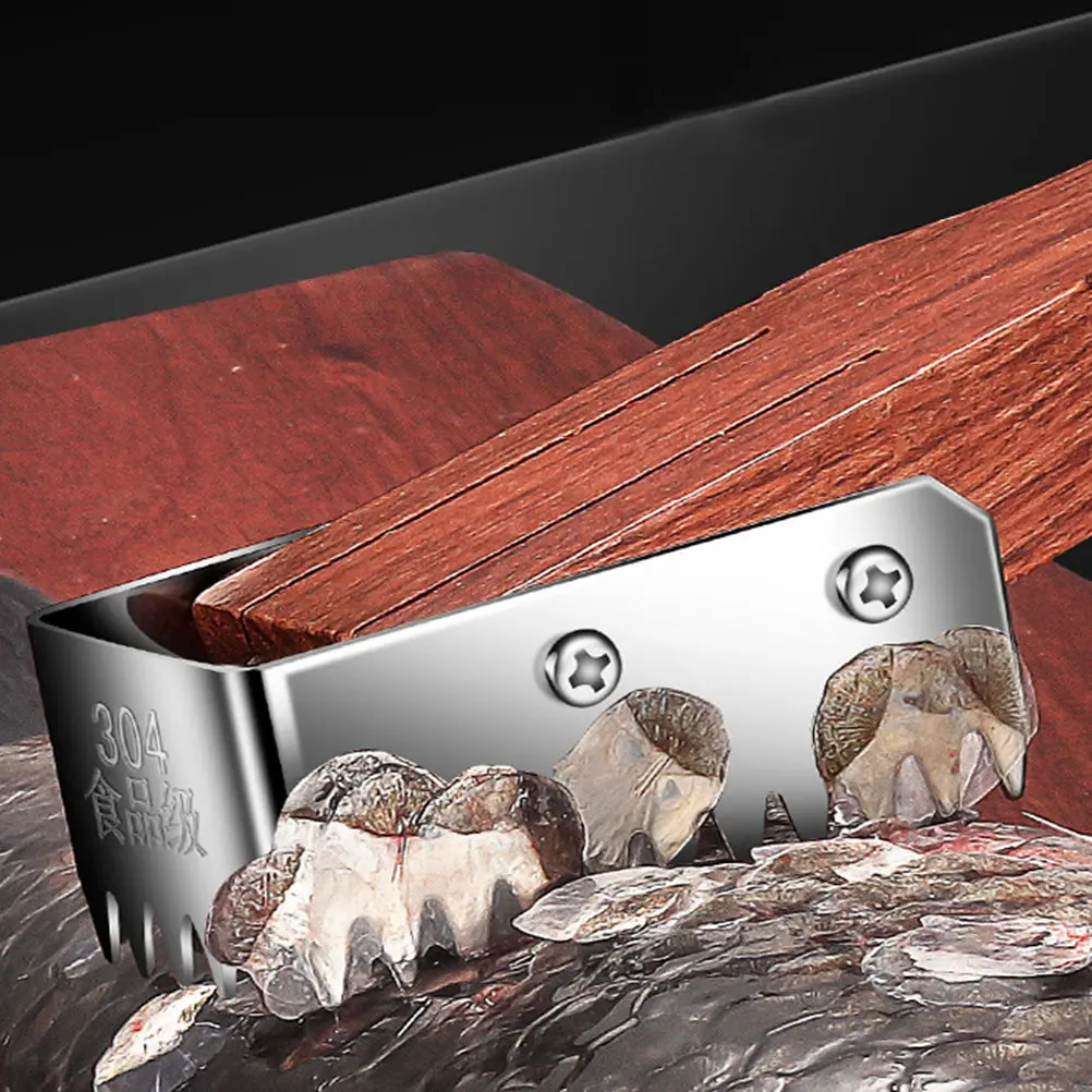 

2pcs Brush Kitchen Gadgets Scraper For Cleaning Remover Household Fish Scale Cleaner Tool Scraping Fish Scale Tools