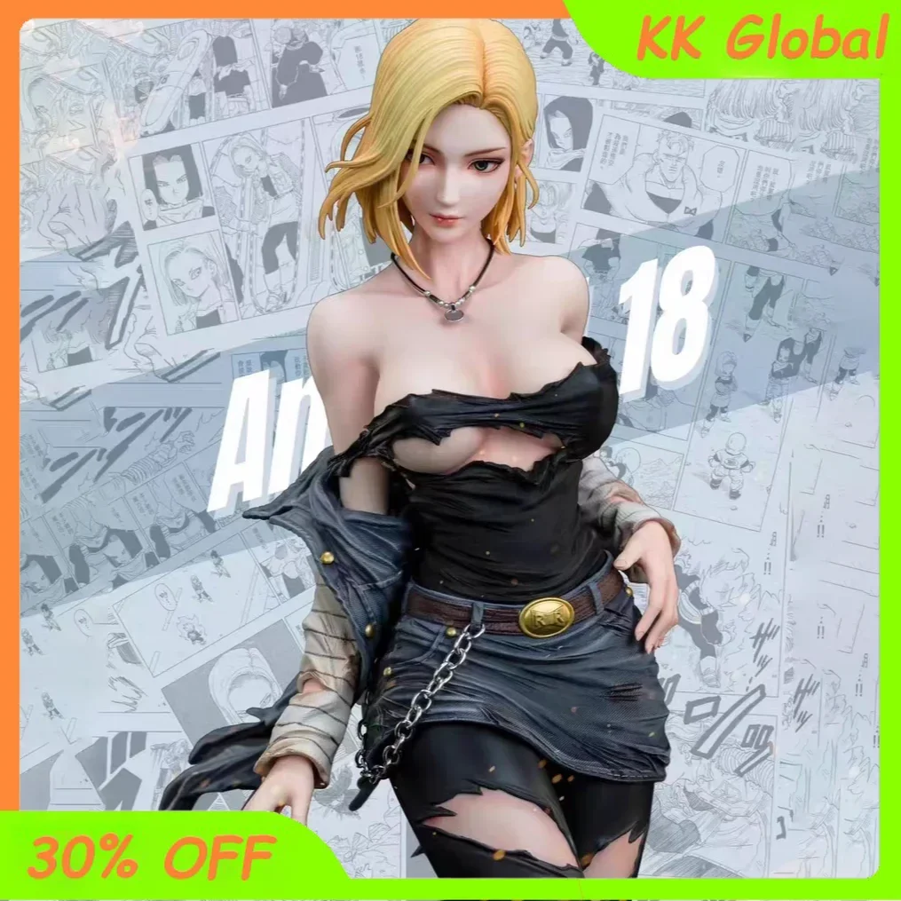 30cm Dragon Ball Z Anime Figure Android 18 Action Figures Sexy Cartoon Lazuli Model Pvc Statue Doll Colletion Christma Gift Toys