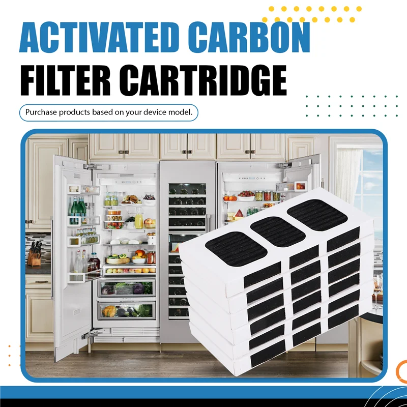 EMECE-6PCS Refrigerator Air Filter For Pureair Ultra 2 Pure Air Ultra 2 Frigidaire & Electrolux Refrigerators