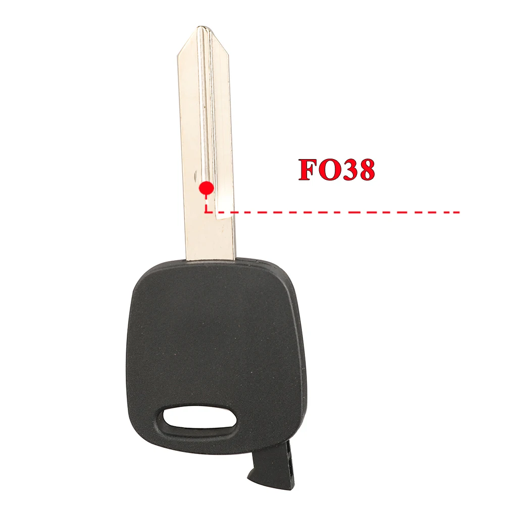 จิงหยูชินรีโมทสำหรับฟอร์ดโฟกัสเอสเคปเมอร์คิวรีลินคอล์นรถ FOB FO38/FO26 ใบมีดทรานสปอนเดอร์ชิปเปล่าเปลือกหอย