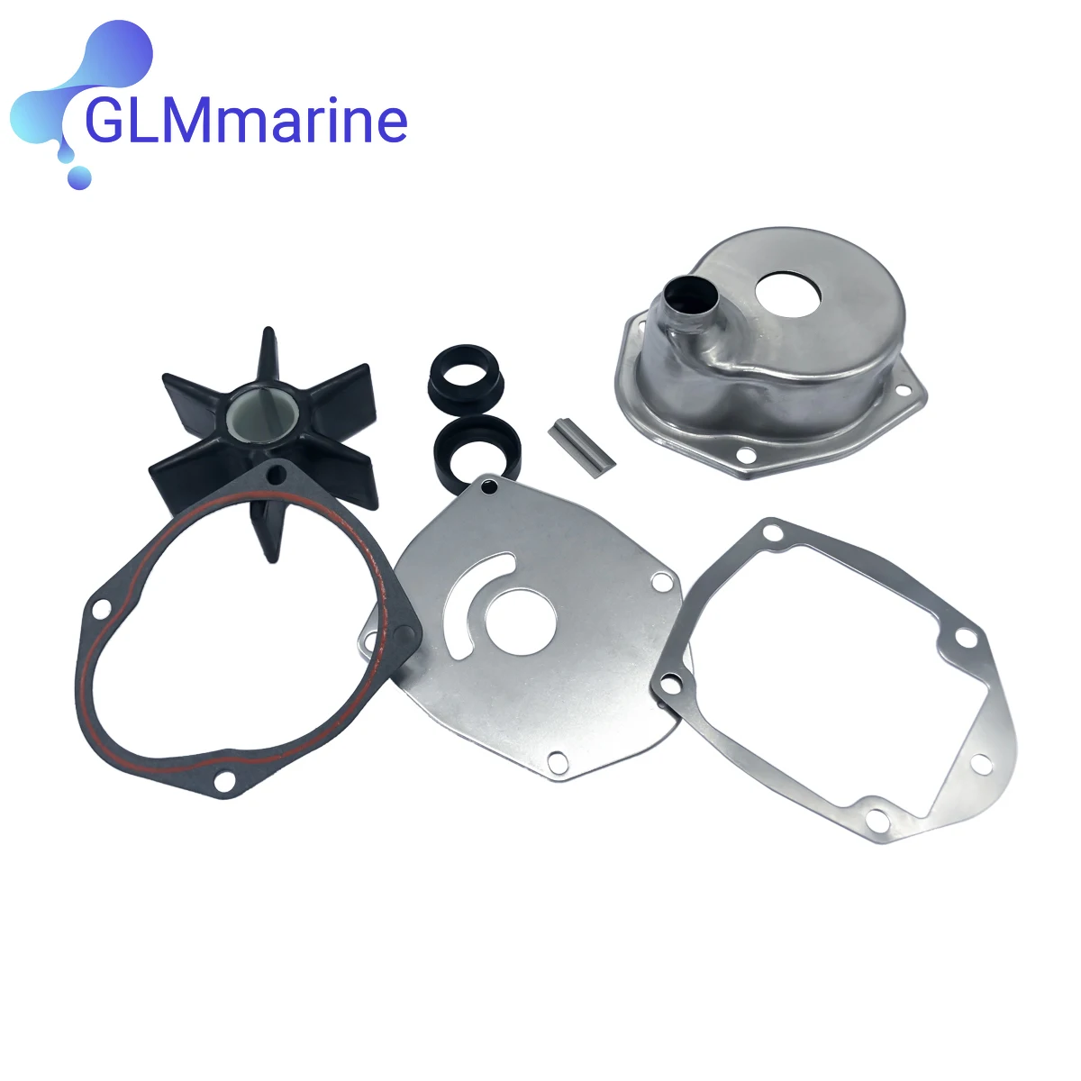 8M0061040 Water Pump Impeller Repair Kit for Mercury Mariner 4-Stroke 40 75 90 100 115 250 HP Outboard 46-8M0061040