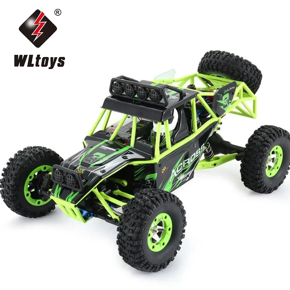 Wltoys 12428 1/12 RC Auto 2.4G 4WD Elettrico Spazzolato Racing Crawler RTR 50 km/h Ad Alta Velocità RC Fuoristrada Auto di Controllo Remoto giocattoli