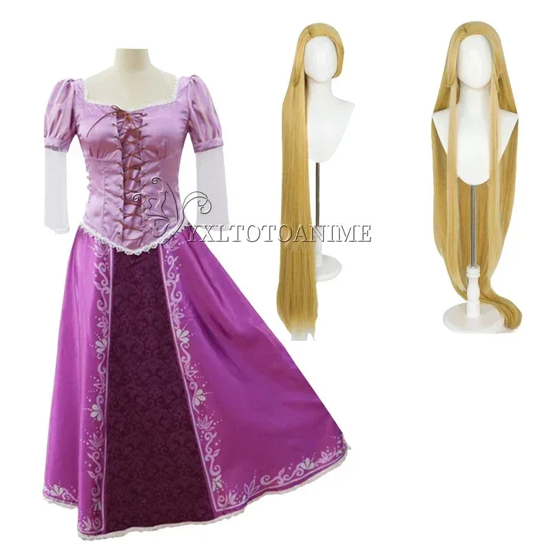 25cosflynn rider rapunzel carnaval festa de halloween fantasia vestido cosplay traje emaranhado rapunzel princesa traje