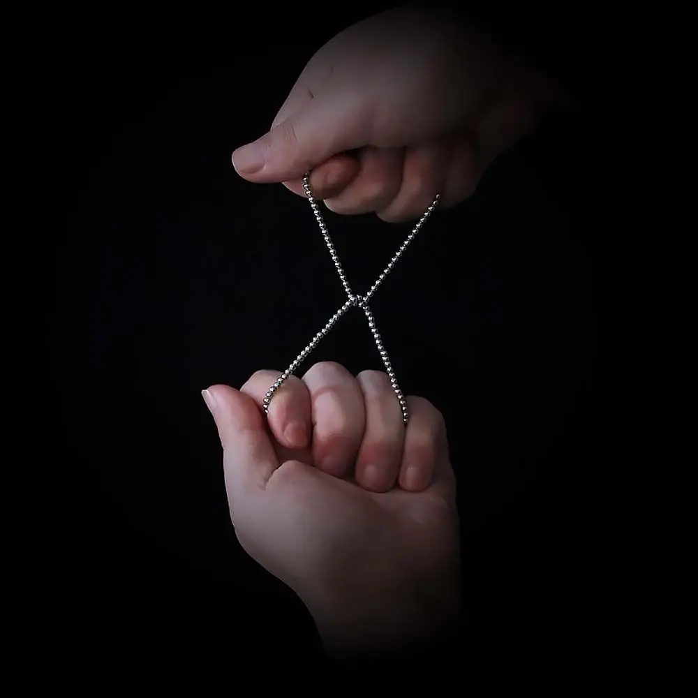 クローズアップ分子チェーンマジックメンタリズムパフォーマンス手品チェーンストリートステージギミック分子チェーンマジシャン