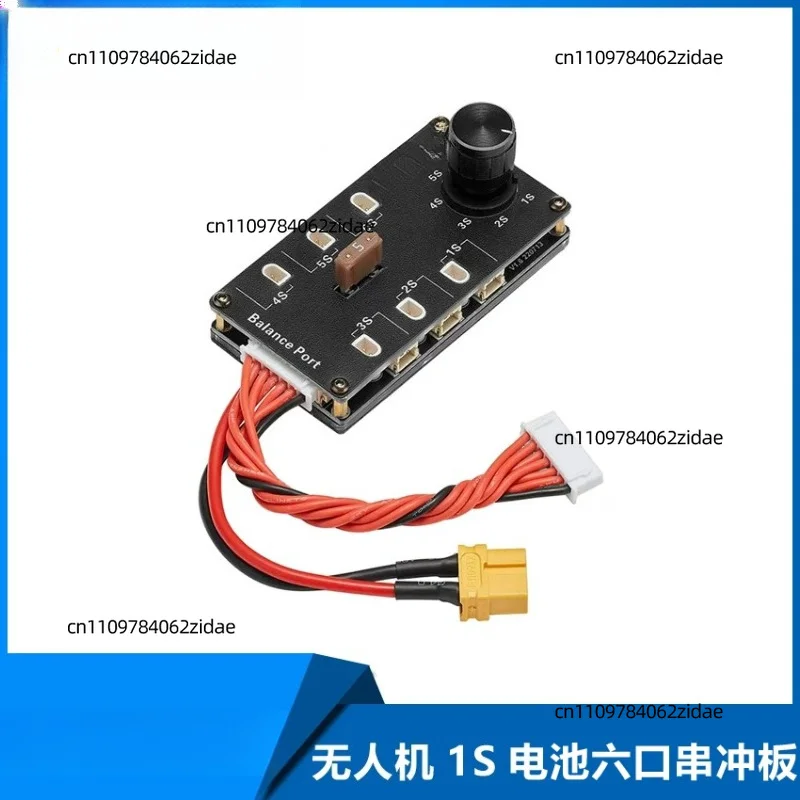 For VIFLY WhoopSeriesBoard 1S Series Charging Board 6-Port FPV Tiny Whoop D6Pro