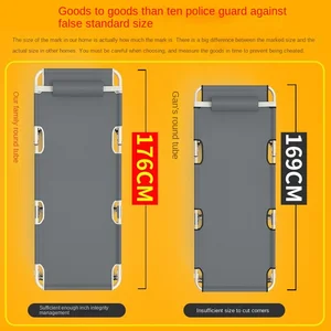 Multifunktionales klappbares Einzelbett, einfach 10 Hauptverkaufsbett Chao - №5