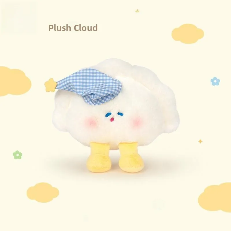 

Cartoon Drowsy Star Hat Dumpling Plush Doll Bedside Decorative Piece Soothing Sleep Companion Toy Birthday Gift for Boys