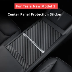 Per Tesla nuovo modello 3 2024 adesivo di protezione del pannello centrale dell'auto per adesivi del pannello della Console centrale Tesla Model 3 + Highland