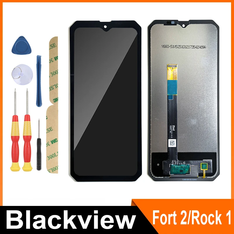 For Blackview BV6200 BV6200 Pro Fort 1 Fort 2 Rock 1 Xplore 1 Tank 1 Marine 2 / LCD Display + Touch Screen