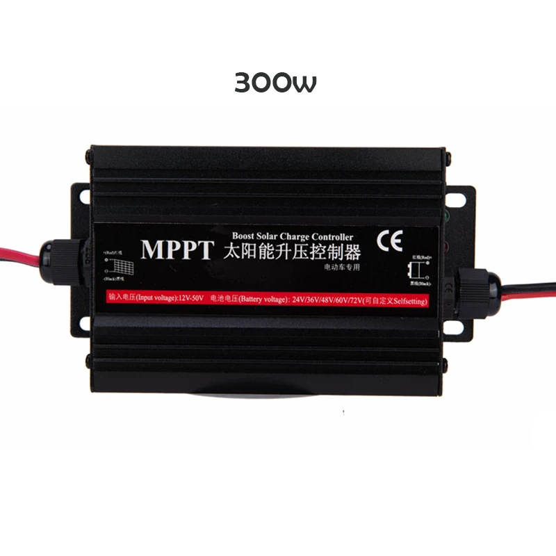 MPPT Boost Solar Charge of Controller 24V / 36V / 48V / 60V / 72V Voltage of Boost Charging Controller of 300W / 400W can be Set