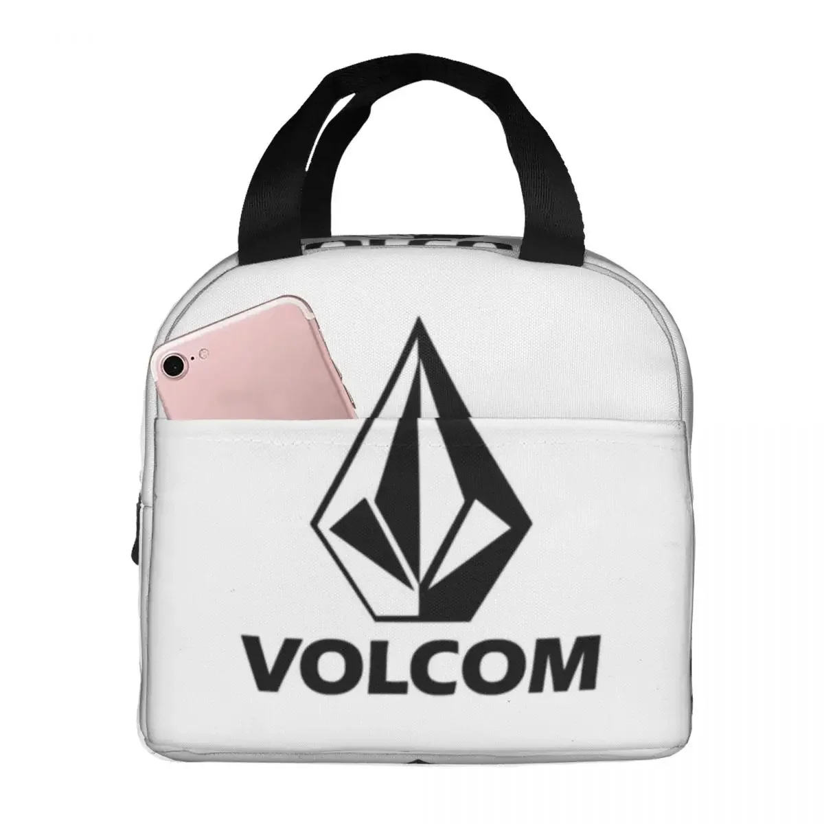 BEST SELLER - Volcom Merchandise Thermal Insulated Lunch Bag Insulated bento bag Reusable Food Storage Bags High Capacity