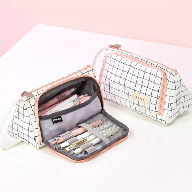 Large Capacity Pen Pencil Case School Multifunction Pen Case Pencil Cases Bags Pencils Pouch Students School Stationery Supplies