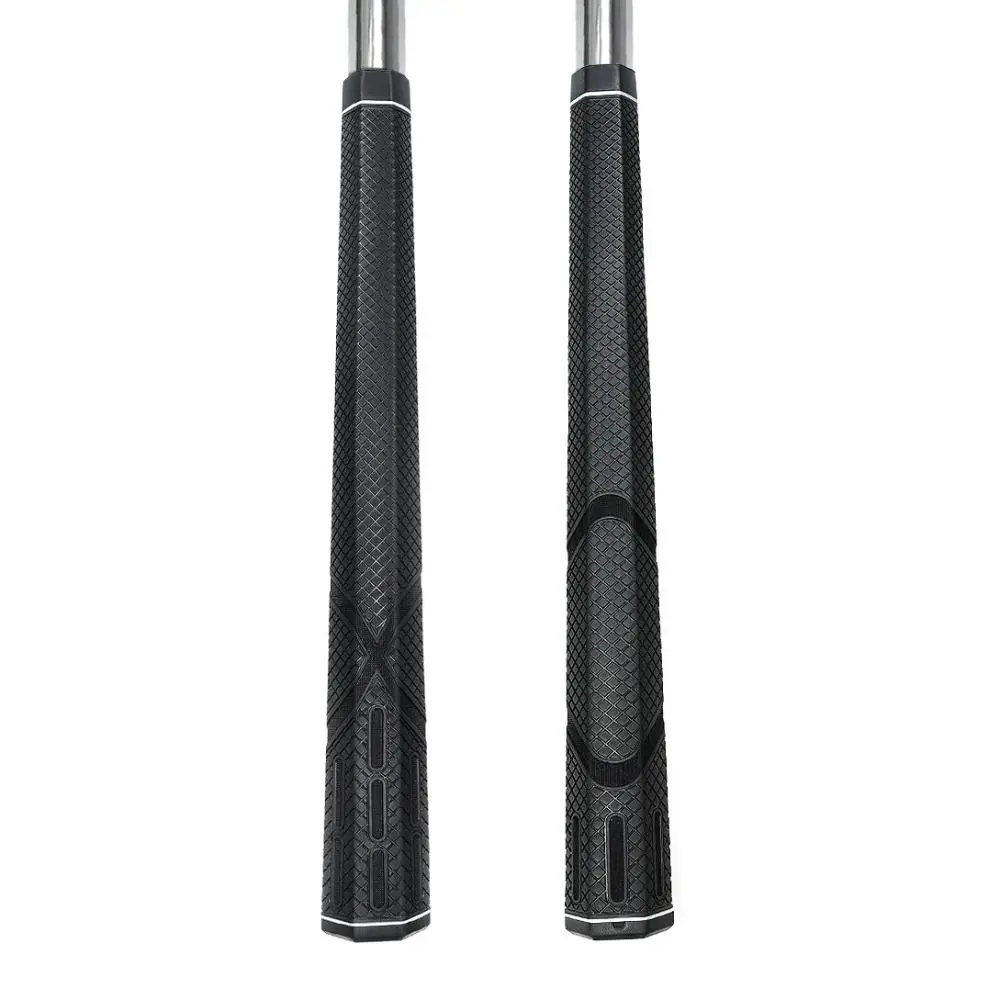 Premium Hexagon Design Golf Club Grip Elastic Rubber Enhanced Grip Golf Club Cover Rubber Wear-resistant Sleeve Universal