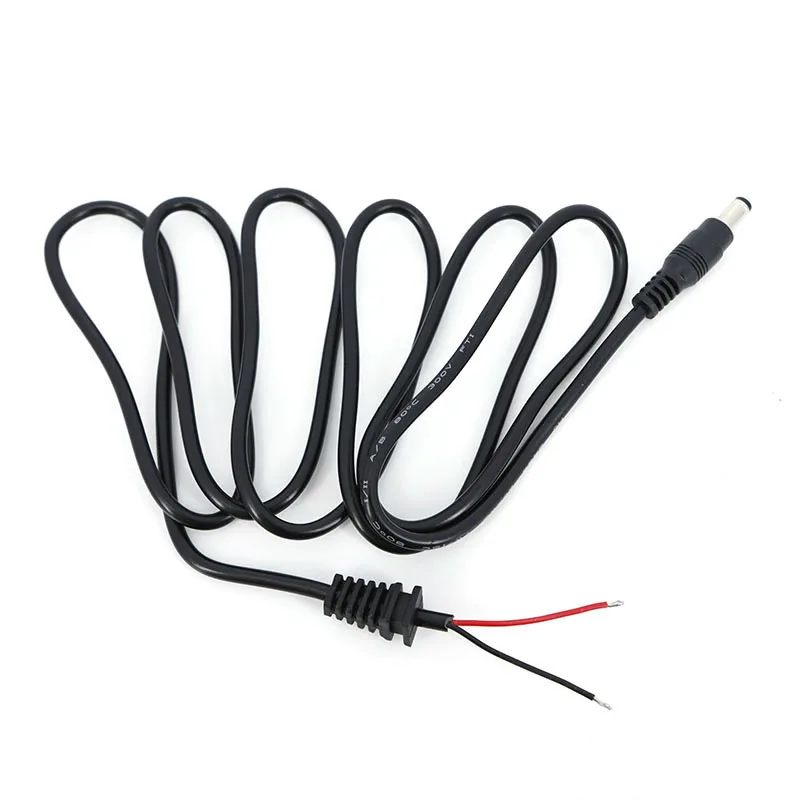 1.2 متر 120 سنتيمتر تيار مستمر ذكر 5.5x2.1 مللي متر جاك تلميح المكونات 20awg 5A موصل الحبل كابل الكمبيوتر المحمول دفتر امدادات الطاقة مهايئ شاحن الطاقة #3