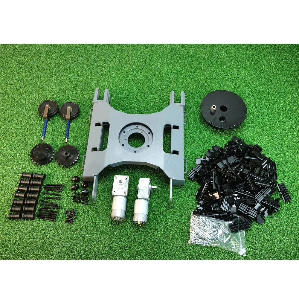 RC Excavator Crawler Chassis Metal Planetary Gear Drive Chassis Suitable for 1/12 Hydraulic Excavator Model Accessories Toys