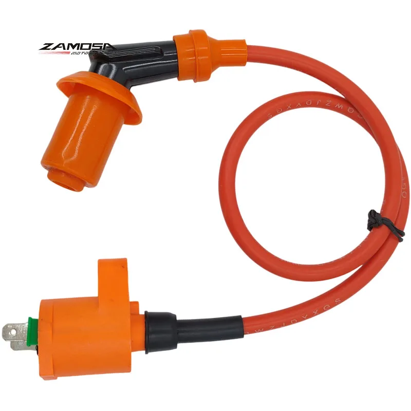 Racing Coil Bobina Racing Moto GY6 Scooter Ignition Coil for Kymco Agility 125 50cc 70cc 90cc 110cc 125cc 5/6 Pin Ignition Cap