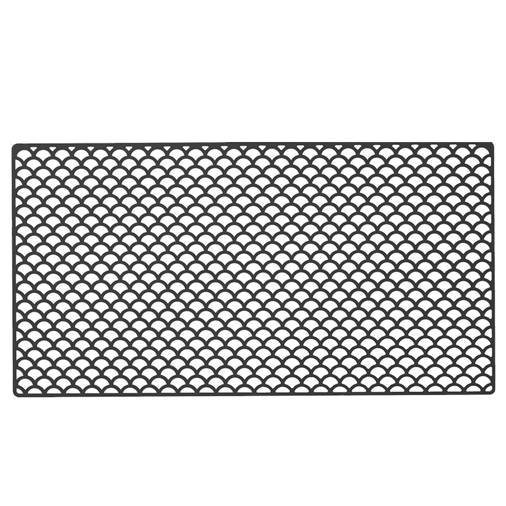 For Daily Kitchen Use 29.92 In X 15.7 In Non-Slip Sink Protector Insulation Pad Customizable Sink Mat Defrost Grid