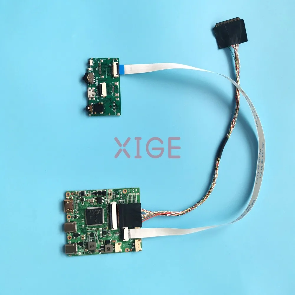 

DIY Kit Controller Driver Board For HT156WXB-100 HB156WX1-100/200 Mini-HDMI USB-C Laptop Matrix LVDS 40Pin 1366x768 15.6" TYPE-C