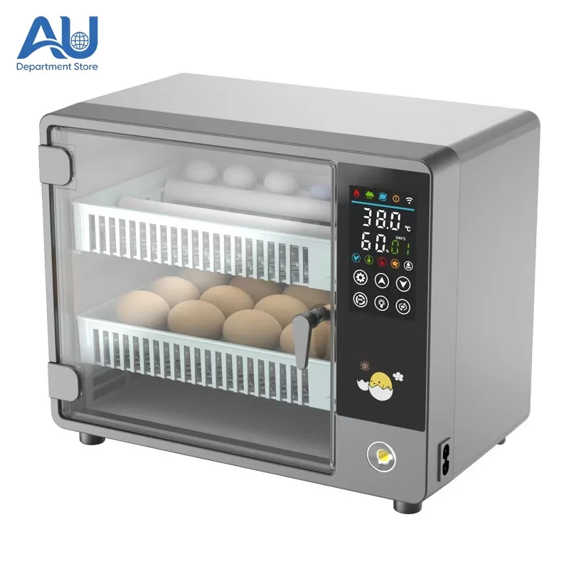 Fully automatic household intelligent incubator, farm incubator, chicken, duck, goose, pigeon