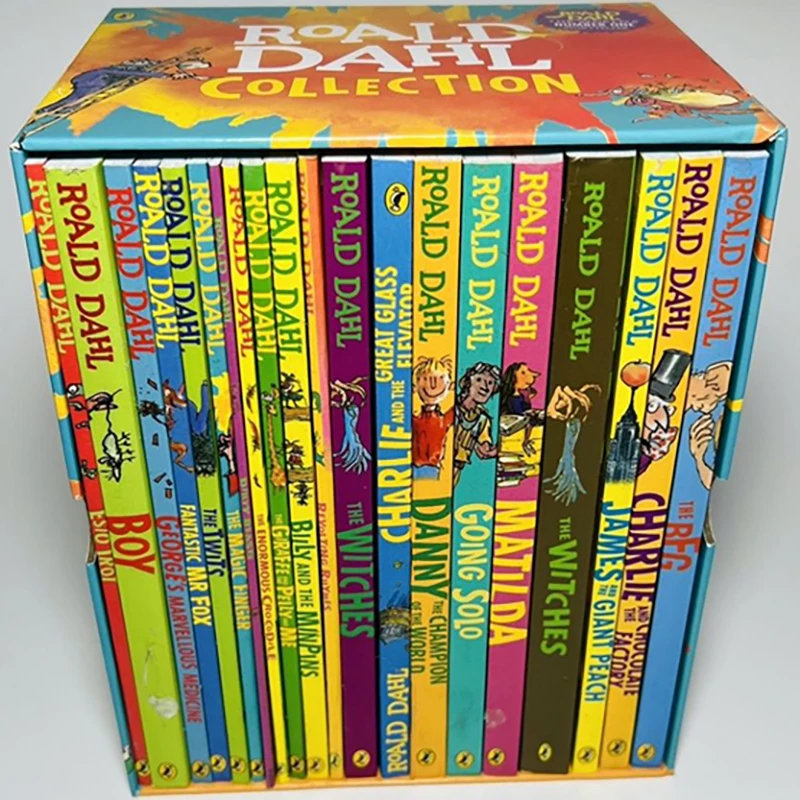 

Roald Dahl's complete set of 20 original English-language chapter novels share stories of adventure and courage with children