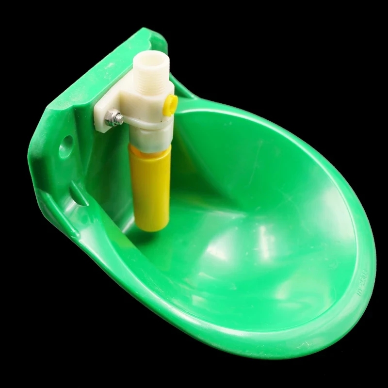 

5Pcs Sheep Automatic Drinking Bowl Pony Animal Feeder Engineering Plastics Green Premium Calf Drinking Water Sink Sturdy Durable