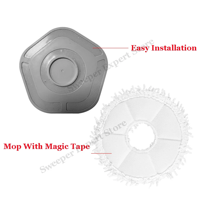 Новые аксессуары для швабры для Dreame W10/W10 Pro, робот-пылесос, тряпки для швабры, стенты для швабры, запасные части