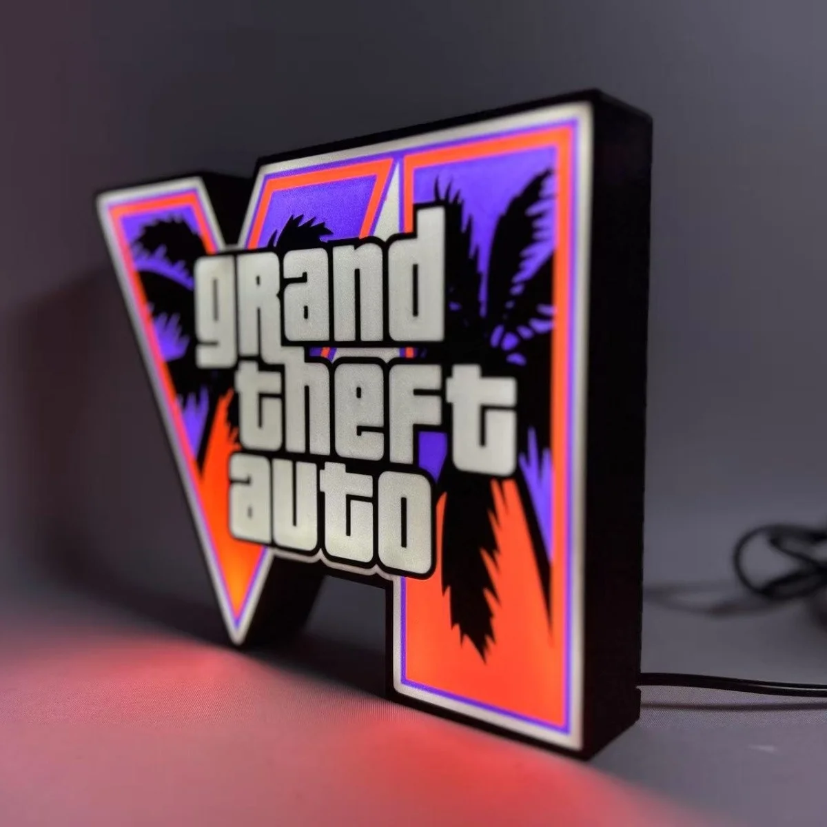 Lampu LED dengan Desain Logo G - Accessories For Your Gaming Room ulasan dan harga