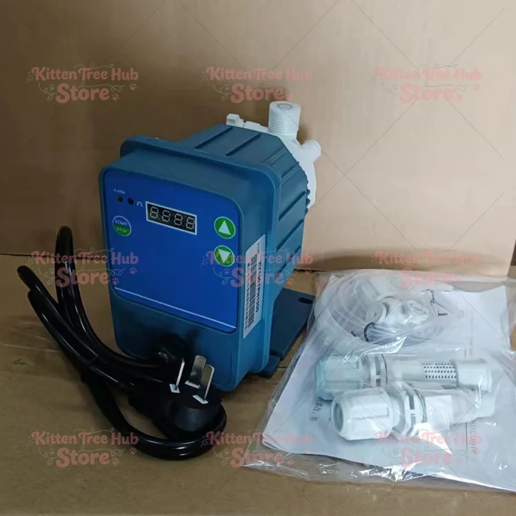 Electromagnetic diaphragm metering pump dosing equipment ice maker liquid salt water pump acid alkali resistant flow adjustable