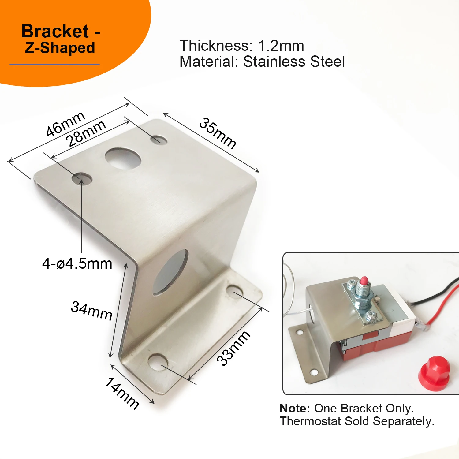 Kapillarthermostat, Glühbirne, Thermometer, fest, hohe Temperatur, Sicherheitsbegrenzer, Steuerschalter, manueller Reset, TSR – für Ofenheizung – Detail 17