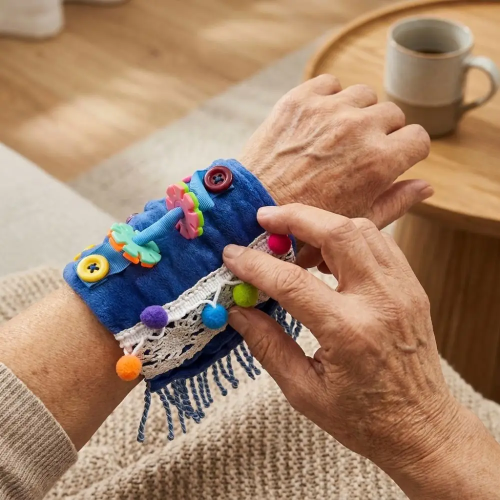 Multi-sensory Stimulation Alzheimer's Sensory Arm Fidget Sleeve Decompress Plush Sensory Muff Sensory Calming Blanket
