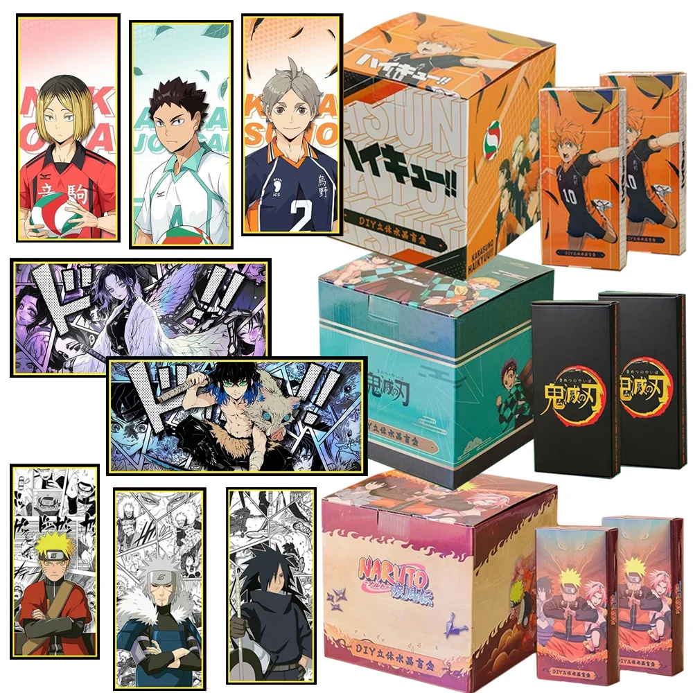 

Popular Anime Peripherals Crystal Brick Exquisite Display Model Collectible Desk Ornaments Charming Holiday Gifts for Friends