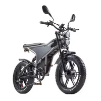 Electric Bike RANDRIDE DM711 20 Inch Fat Tire BikeEU Warehouse Bicycle Dual Motor 2000W 20Ah Electric Dirt Bike Dual Disc Brakes