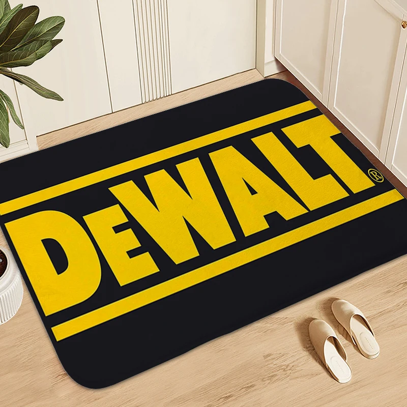 Veranda Floor Mat D-Dewalt Carpet Living Room Bedroom Rug Bathmat Modern Home Decoration House Funny Doormat Entrance Door