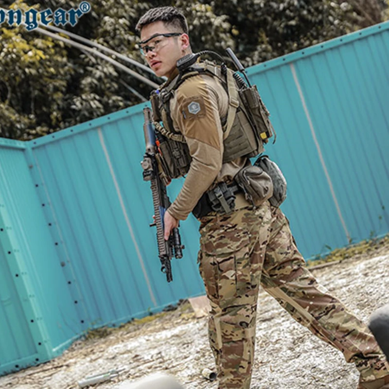 Emersongear KH Hunter рубашка поло с длинными рукавами охотничья страйкбольная боевая рубашка с короткими рукавами тренировочная рубашка RG