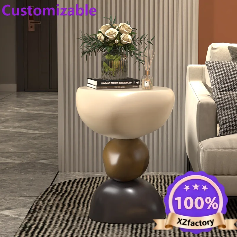 Factory Direct 2026 Top Rated Left Look, Creative Nordic Small Side Table Simple Modern Small Coffee Table
