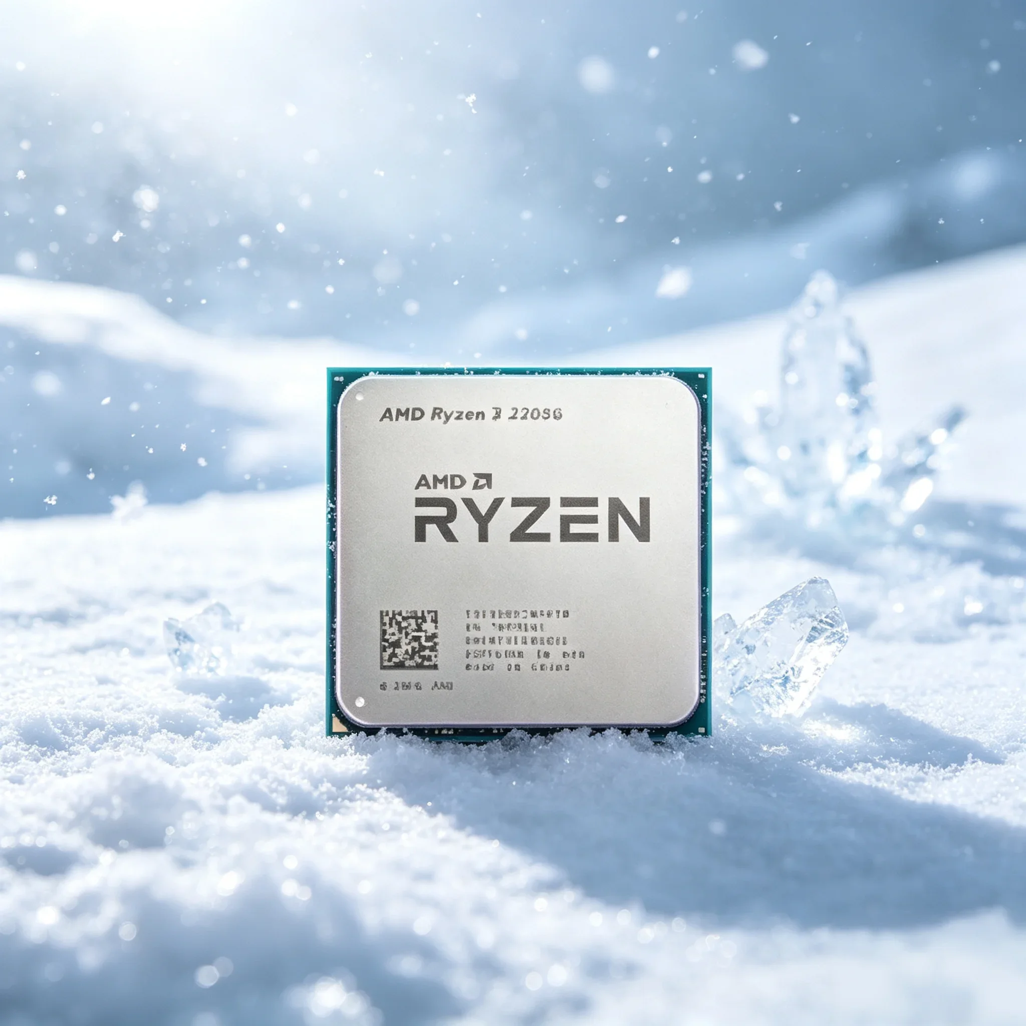 AMD Ryzen 3 2200G CPU Processor Socket AM4 Integrated Radeon Vega 8 Graphics Daily Use Light Game Desktop Chip