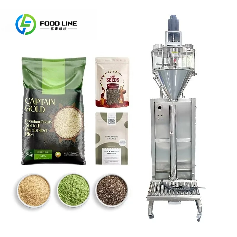 Customized Semi Automatic Pouch Filling Machine Powder for Food Dosing Corn Wheat Flour Powder Filling Packing Machine