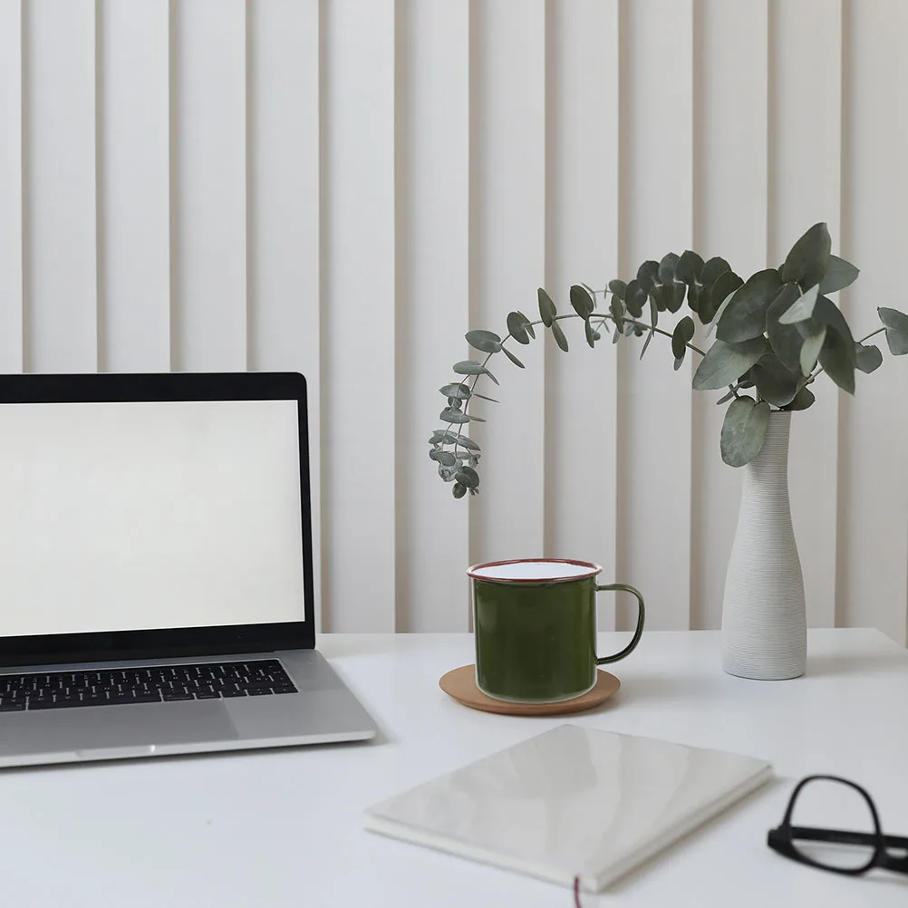 

2Pcs Army Green Enamel Cups Heat Resistant Coffee Tea Mugs Multipurpose Water Drinking Cups Tea Cup Enamel Drinking Cup